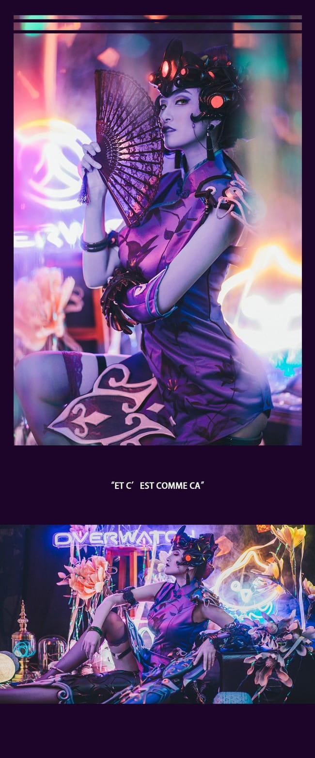 守望先锋 黑百合 cos