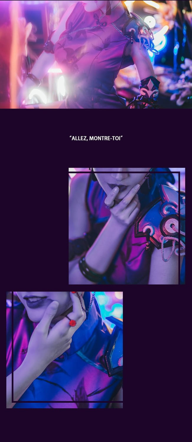 守望先锋 黑百合 cos