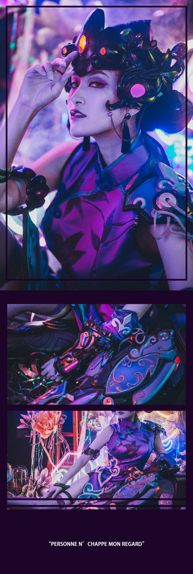 守望先锋 黑百合 cos