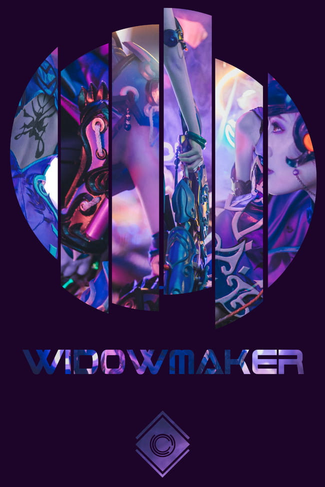 守望先锋 黑百合 cos