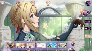 windows7电脑萌化主题 紫罗兰的永恒花园 薇尔莉特