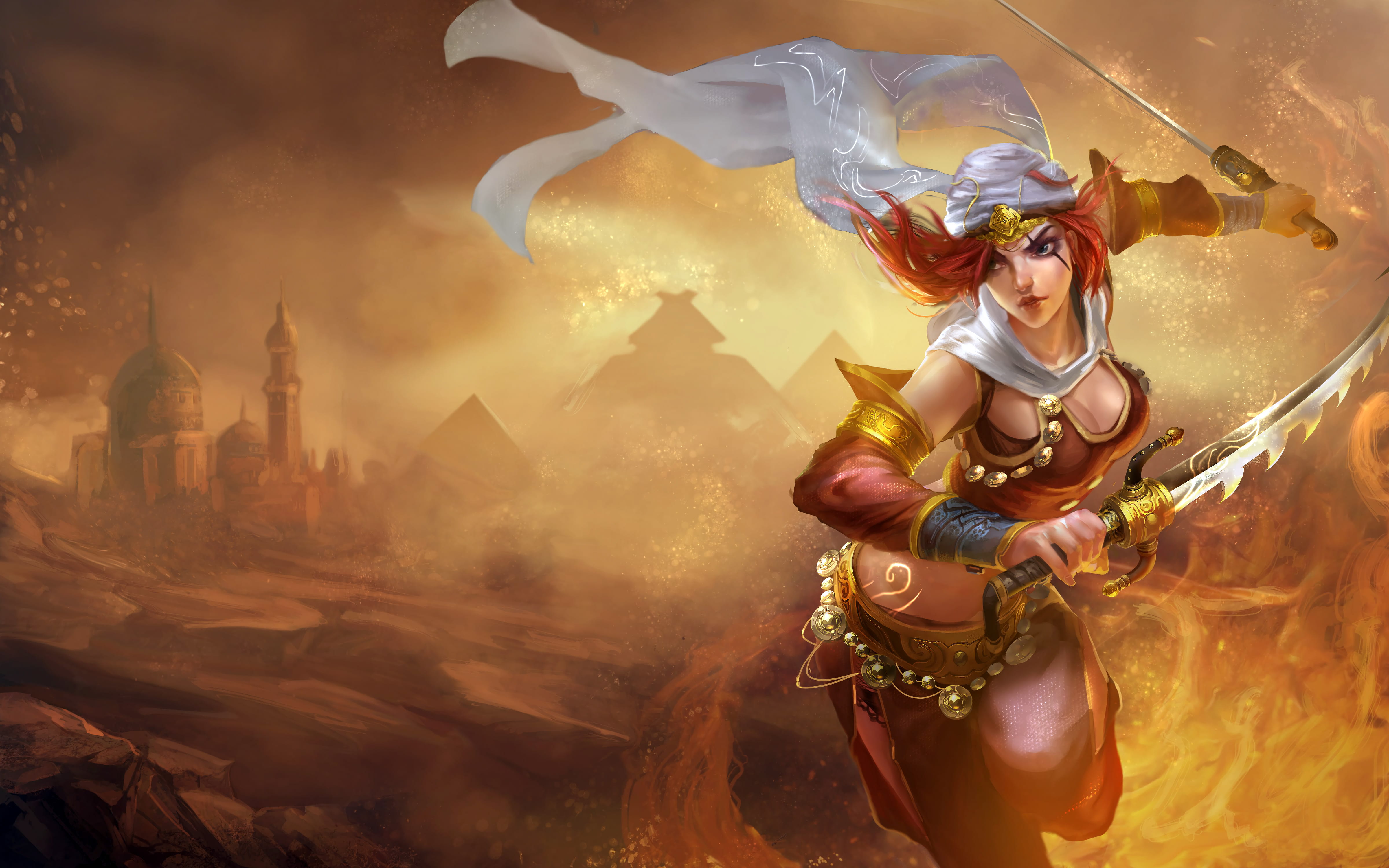 lol英雄联盟不祥之刃卡特琳娜皮肤高清无水印原画下载(1)