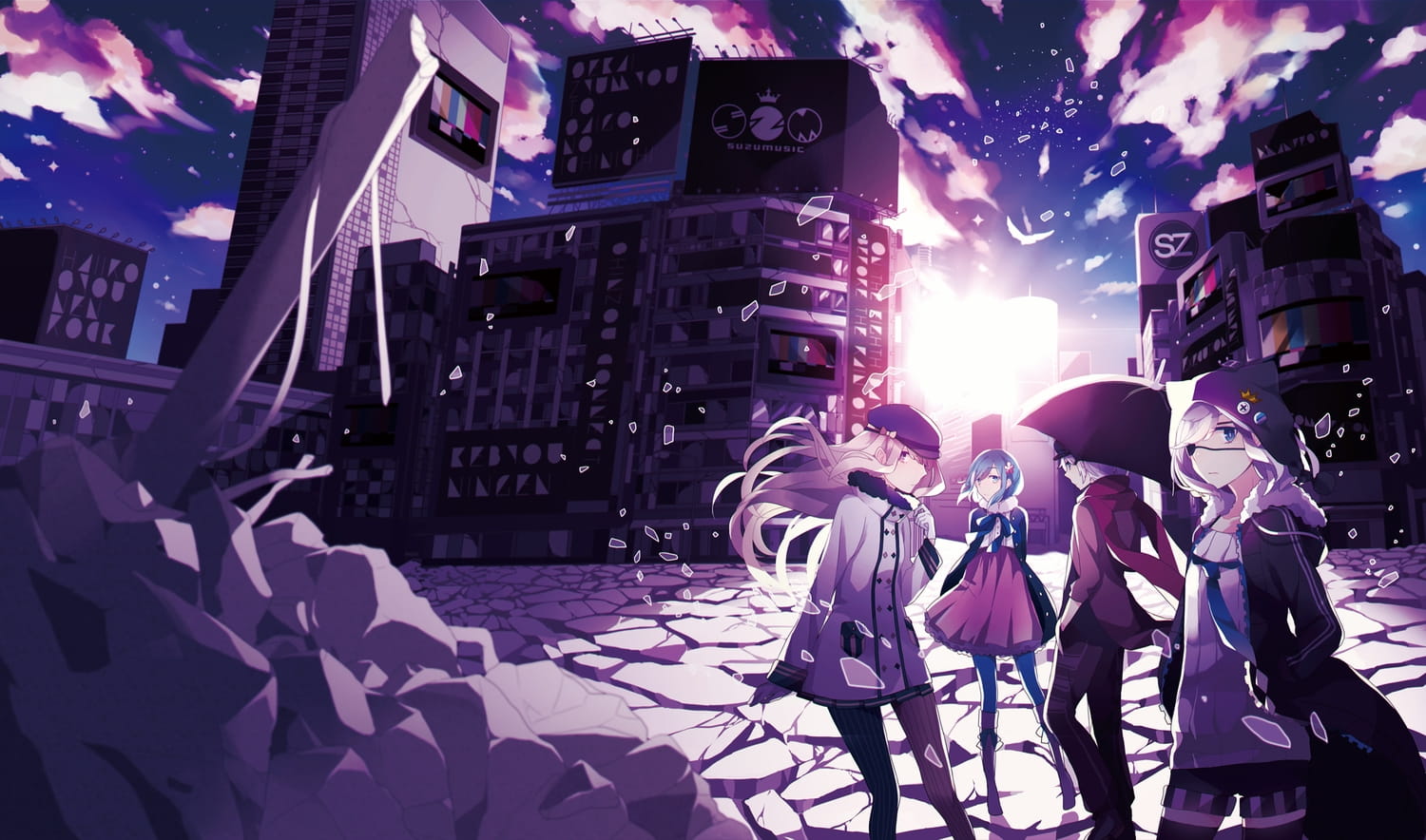 向着新的人生前行 二次元动漫壁纸(1)