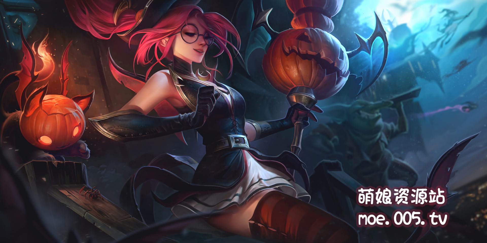 英雄联盟LOL风暴之怒迦娜全皮肤高清无水印原画下载(1)