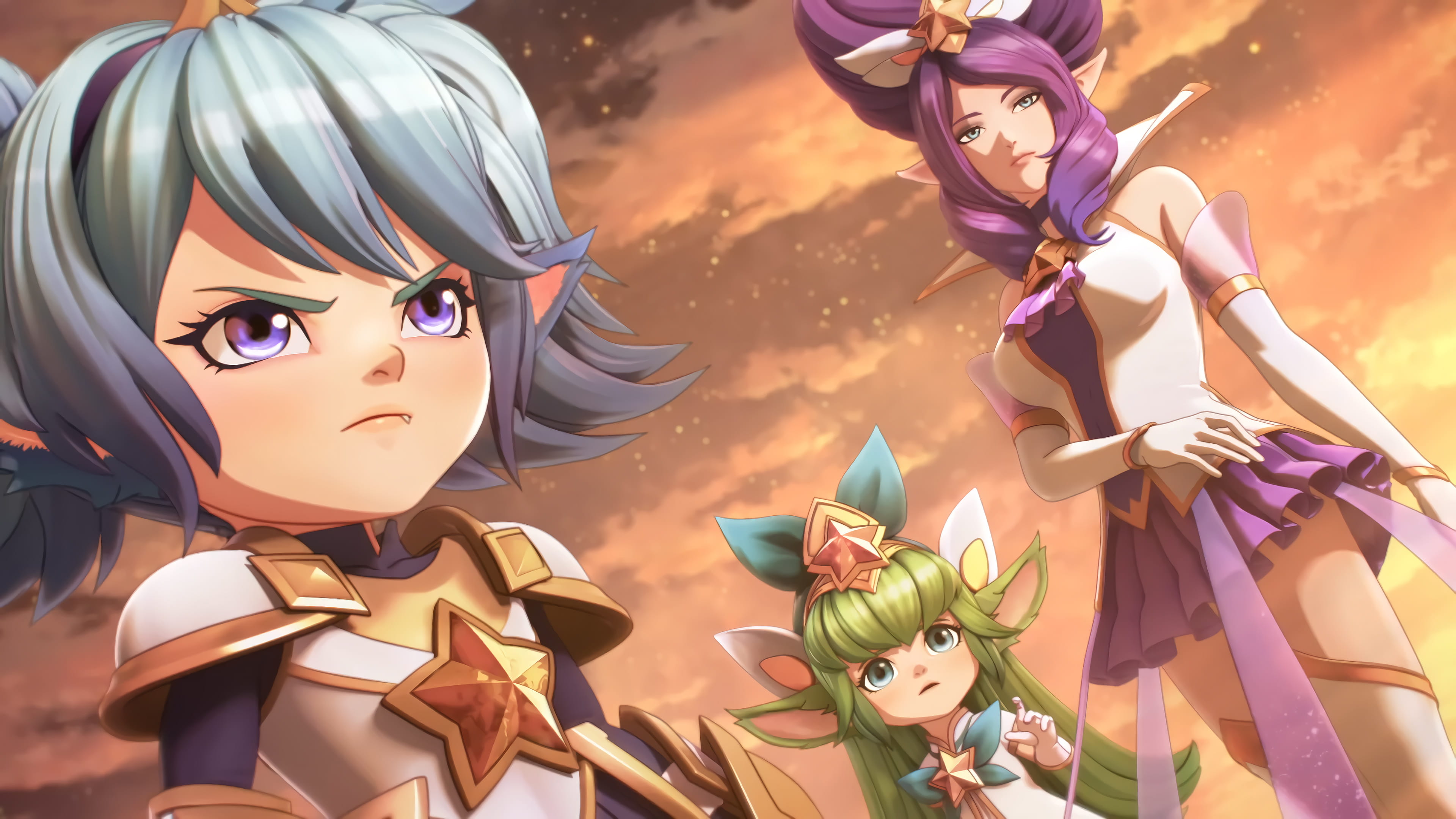 英雄联盟LOL风暴之怒迦娜全皮肤高清无水印原画下载(1)