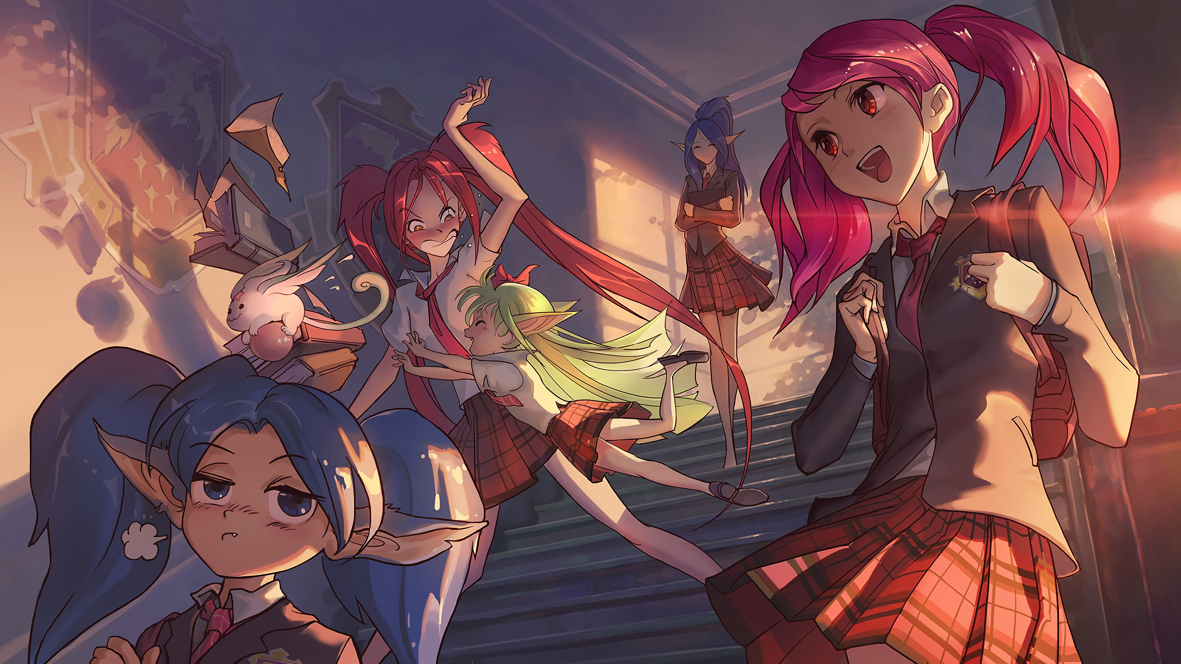 英雄联盟LOL风暴之怒迦娜全皮肤高清无水印原画下载(1)