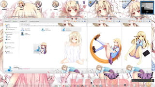 windows10电脑主题萌化 樱花庄的宠物女孩 稚名真白