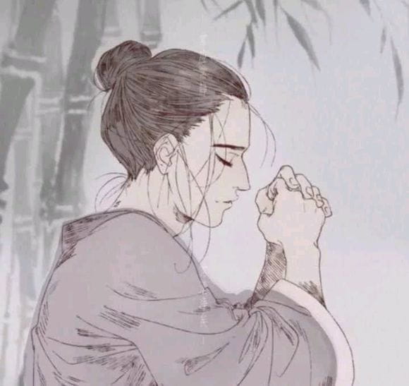 醉听素琴，浅笑诗吟，思玉颜，梦回前 古风男生头像