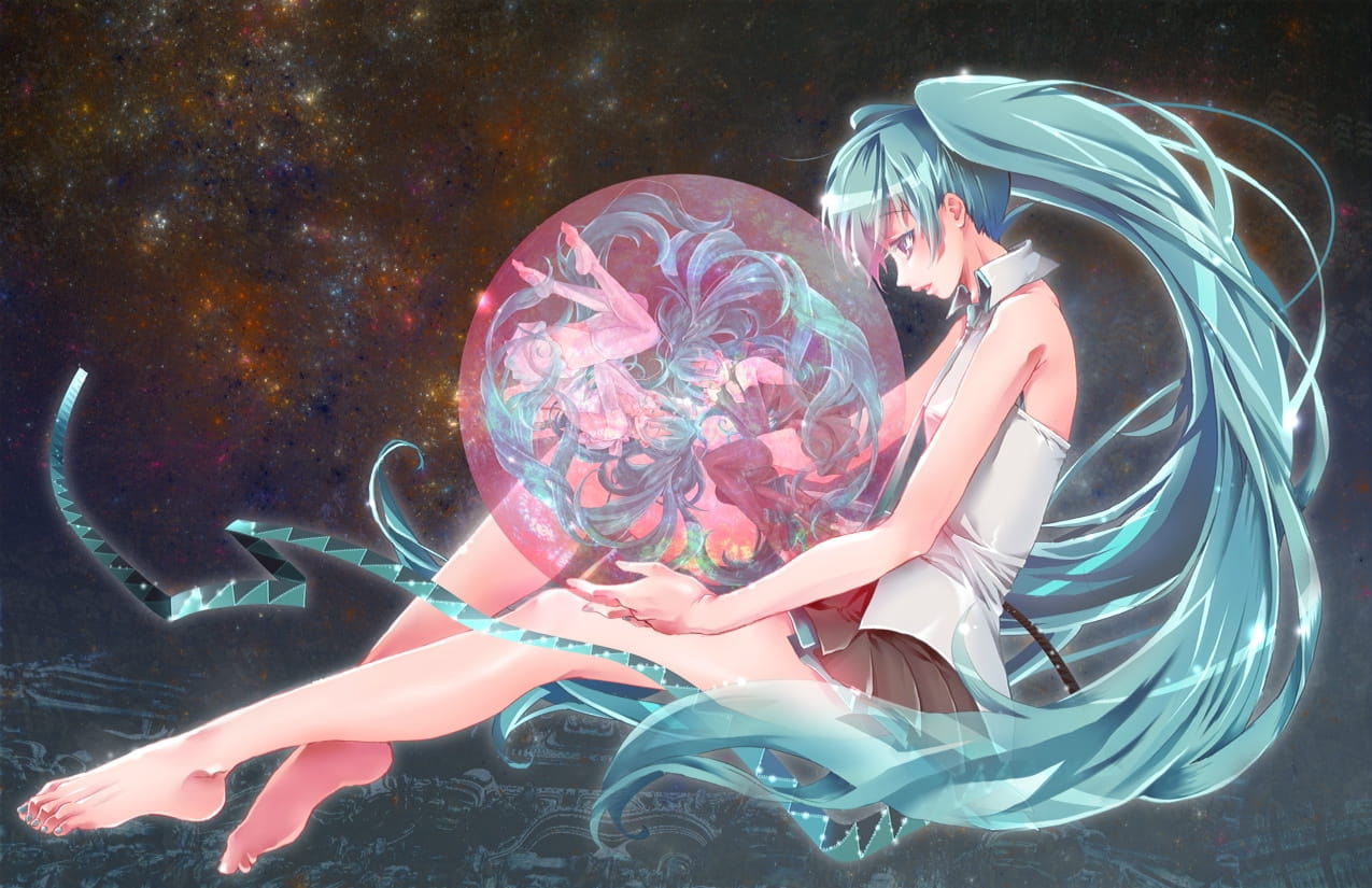 假日的足控福利~ 二次元足控壁纸(1)