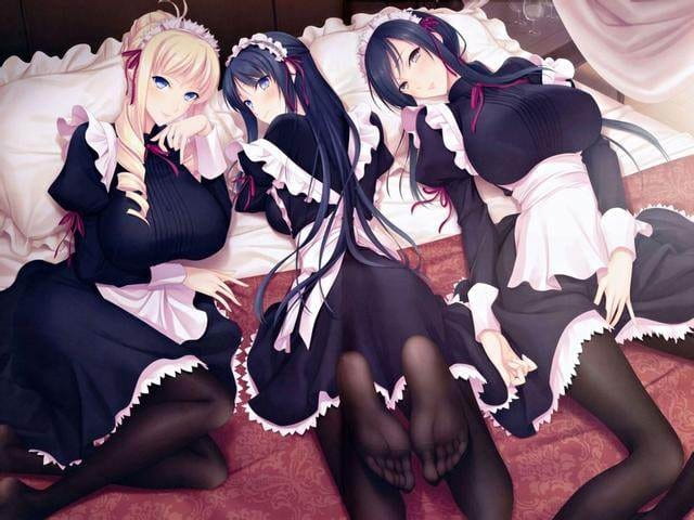 假日的足控福利~ 二次元足控壁纸(1)