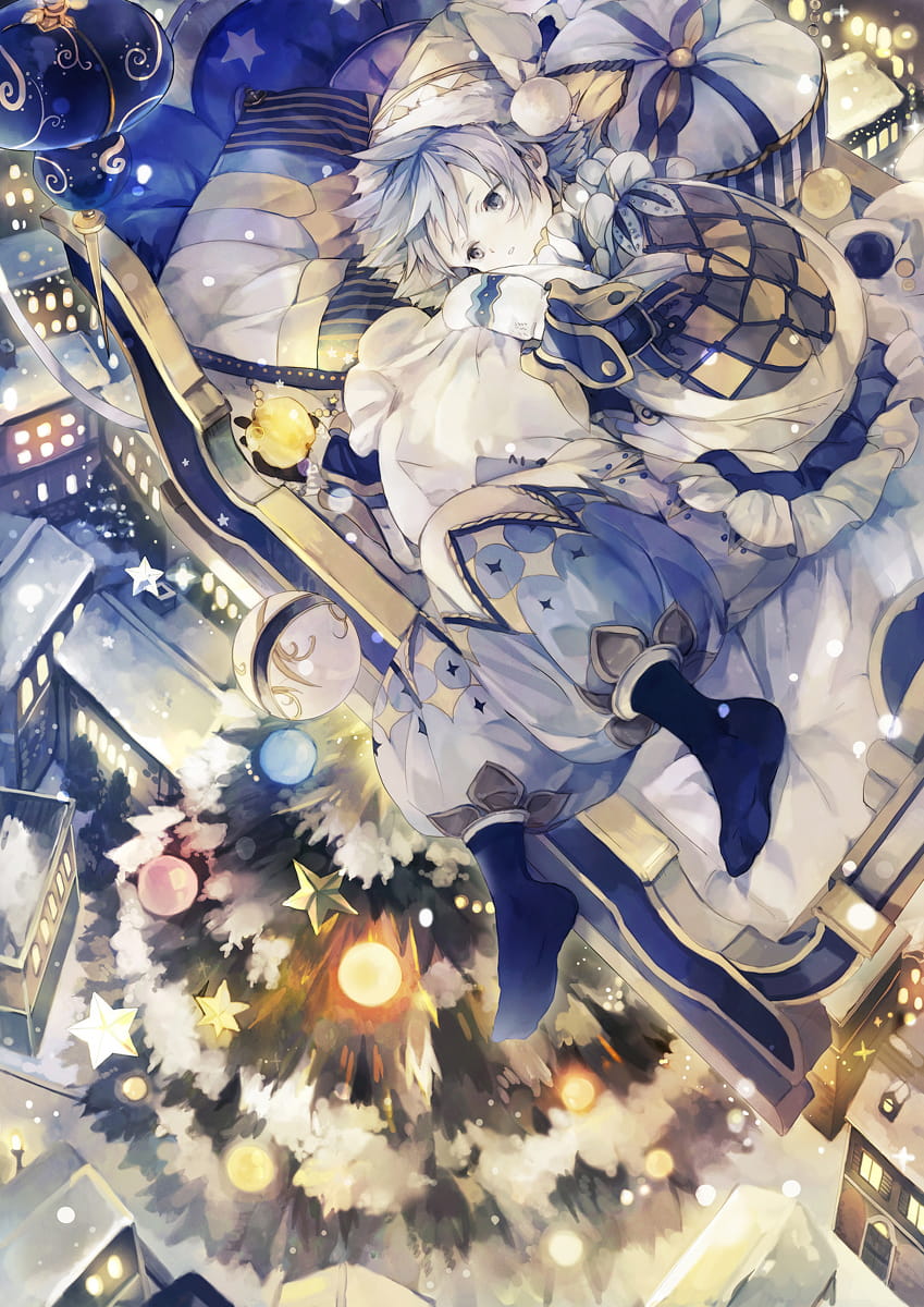 Merry Christmas  圣诞节萌娘手机壁纸特辑(1)