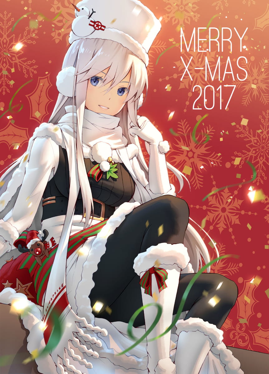 Merry Christmas  圣诞节萌娘手机壁纸特辑(1)