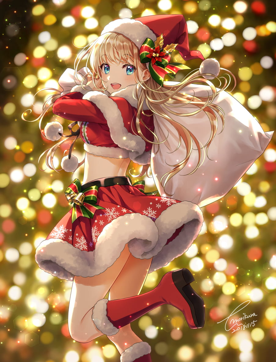 Merry Christmas  圣诞节萌娘手机壁纸特辑(1)