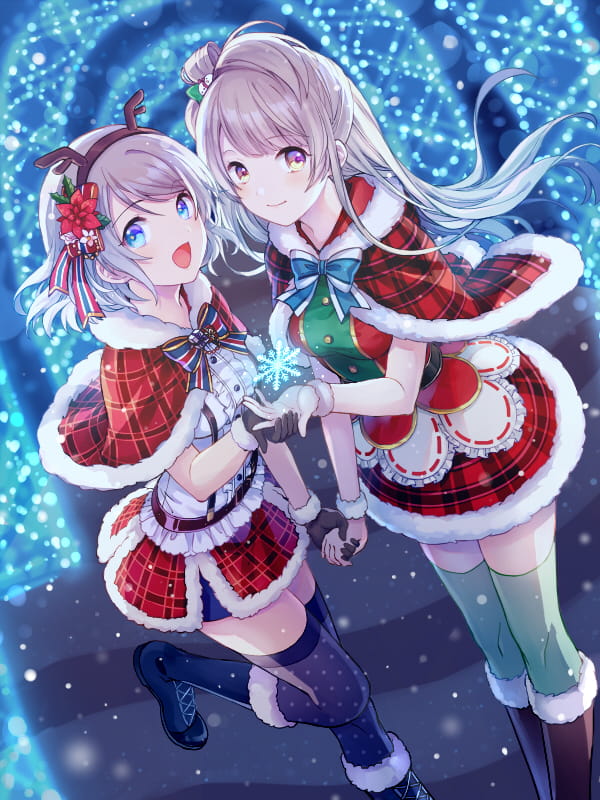 Merry Christmas  圣诞节萌娘手机壁纸特辑(1)