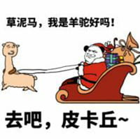 沙雕圣诞表情包 一点也不萌的表情包