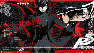 女神异闻录5win7主题