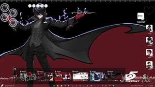 女神异闻录5win7主题