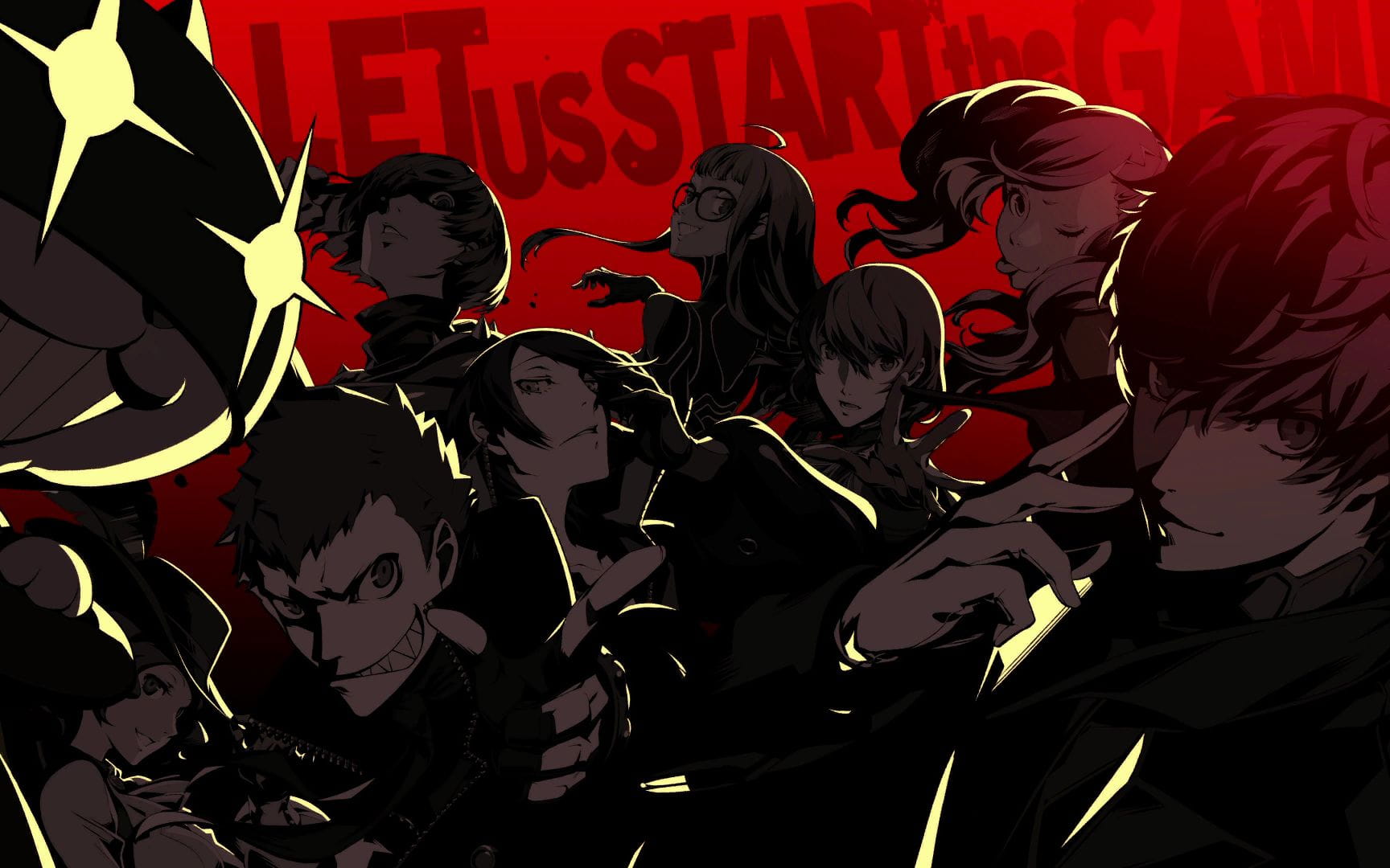 女神异闻录5win7主题