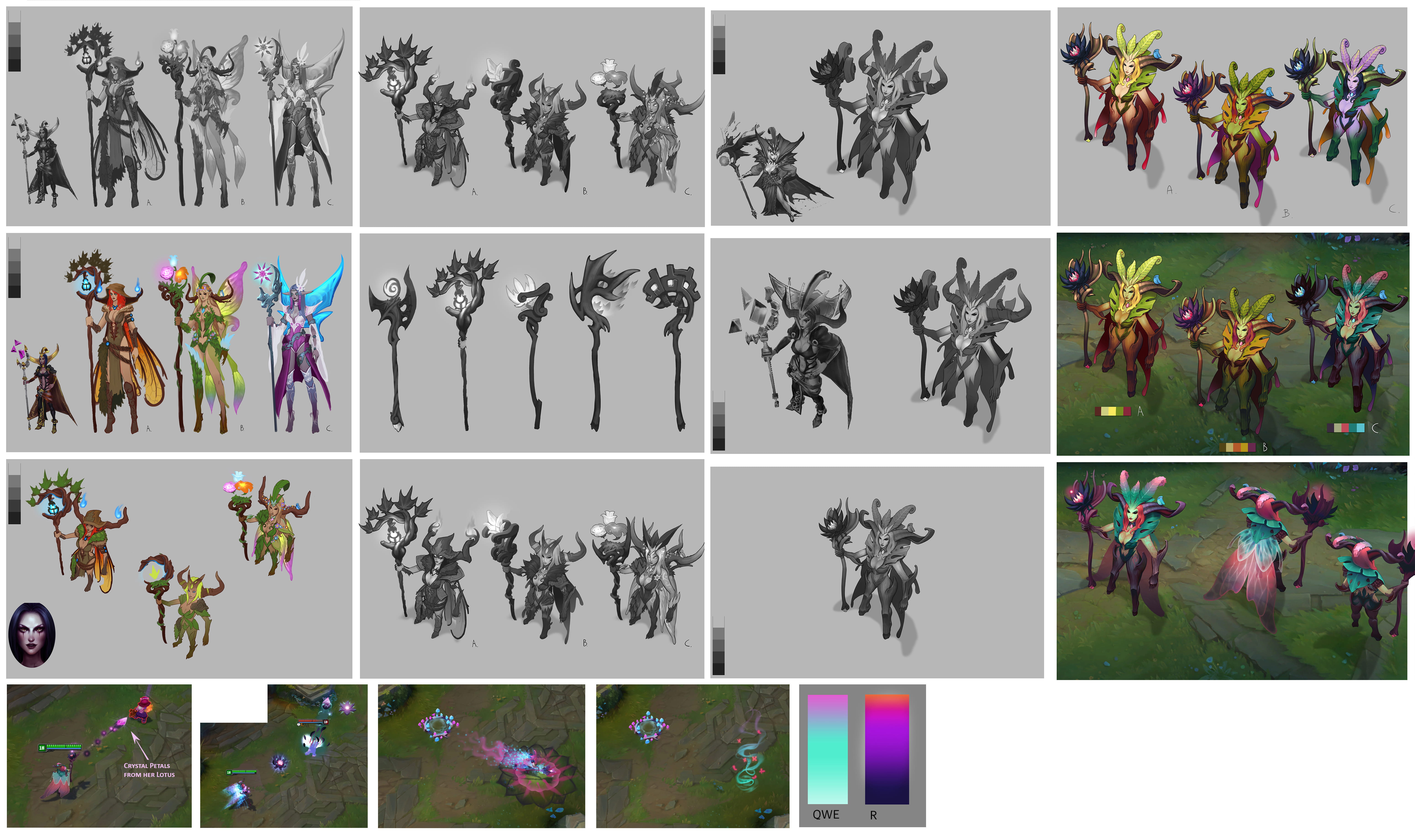 英雄联盟LOL诡术妖姬乐芙兰全皮肤高清无水印原画(1)