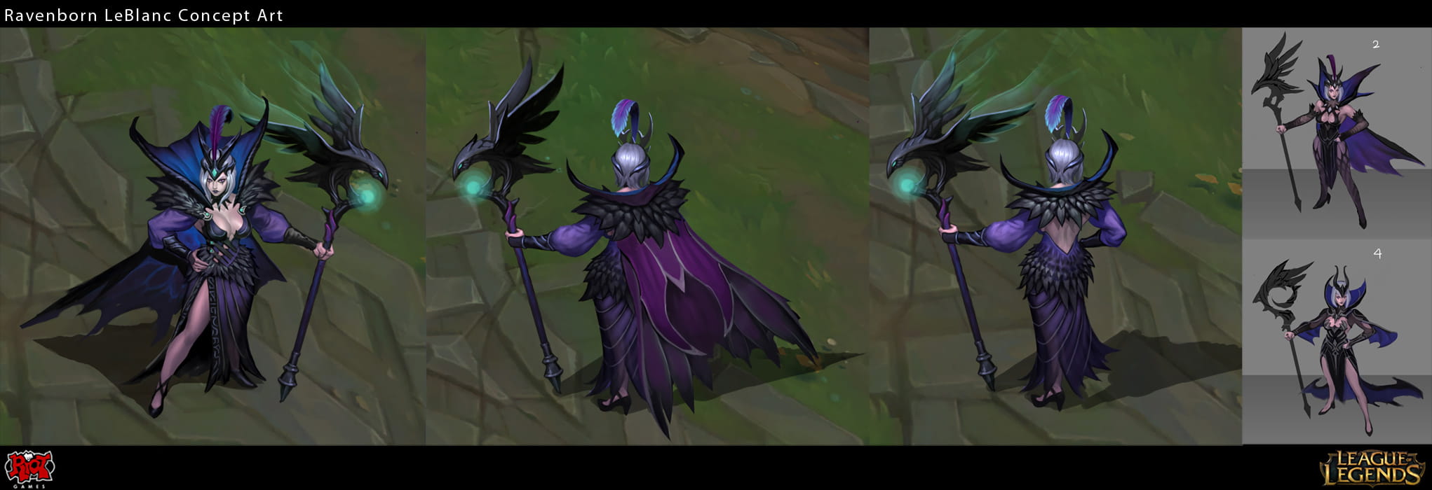 英雄联盟LOL诡术妖姬乐芙兰全皮肤高清无水印原画(1)