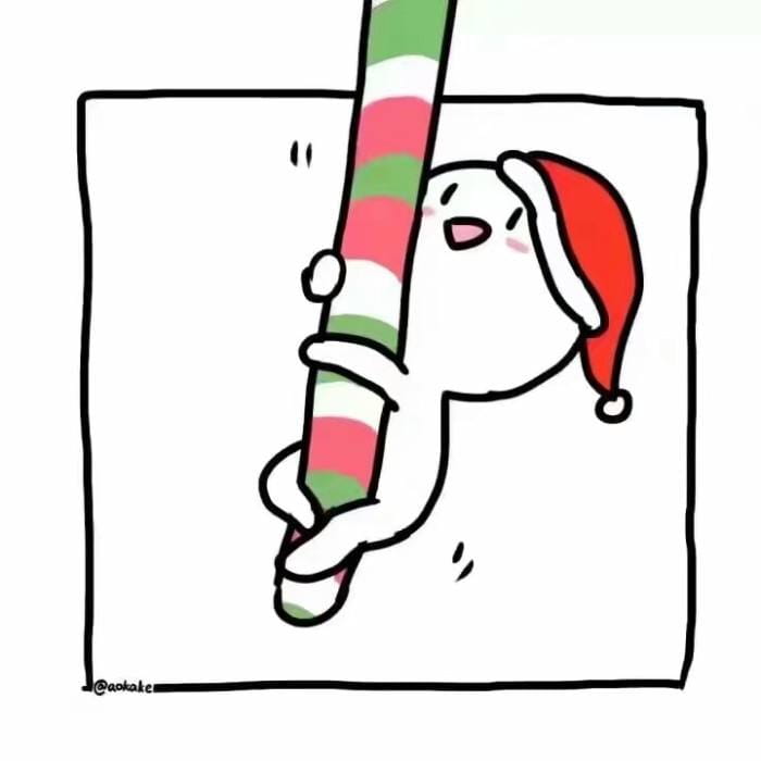 “你猜~你是我的什么？”—圣诞节情侣头像