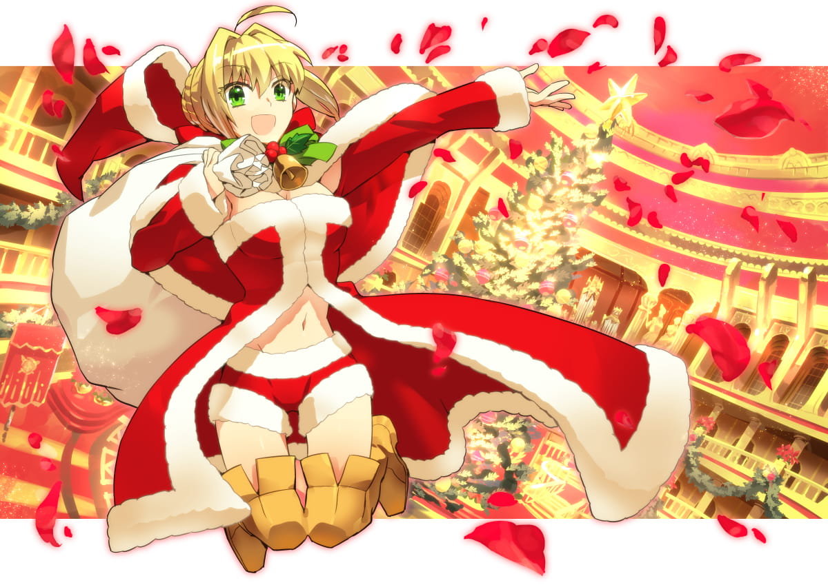 你要和我一起过圣诞吗 圣诞动漫壁纸(1)