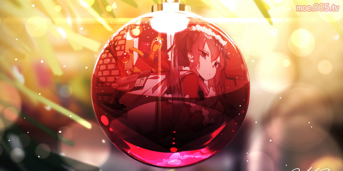 圣诞快乐 圣诞节萌娘萌图第二期(1)