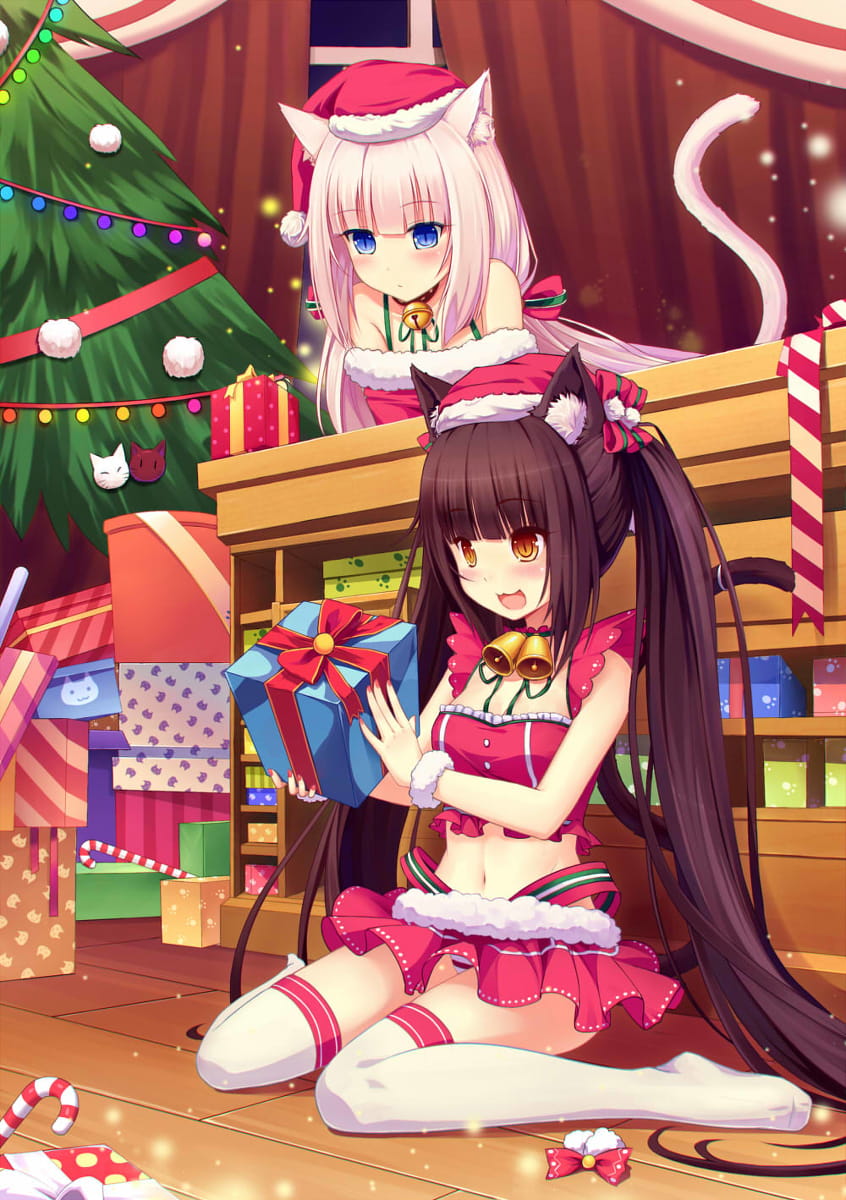 圣诞快乐 圣诞节萌娘萌图第二期(1)