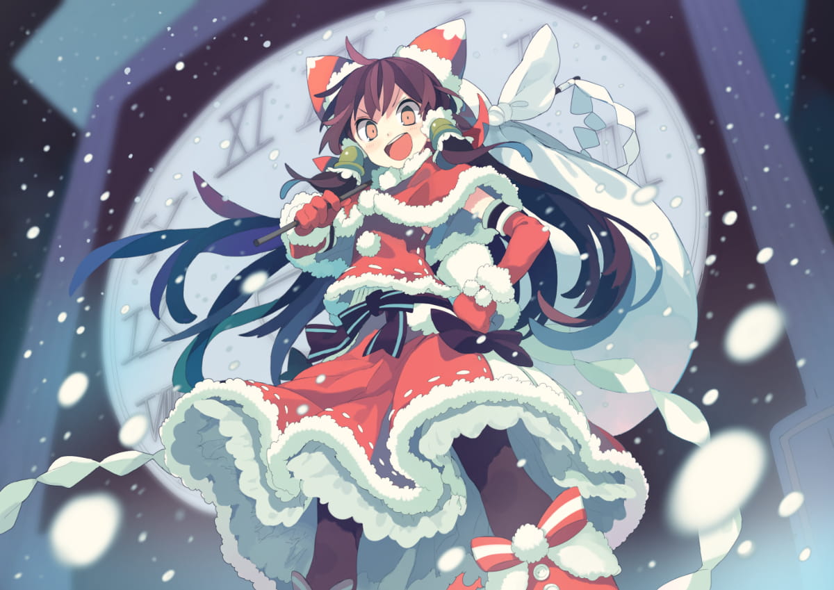 圣诞快乐 圣诞节萌娘萌图第二期(1)