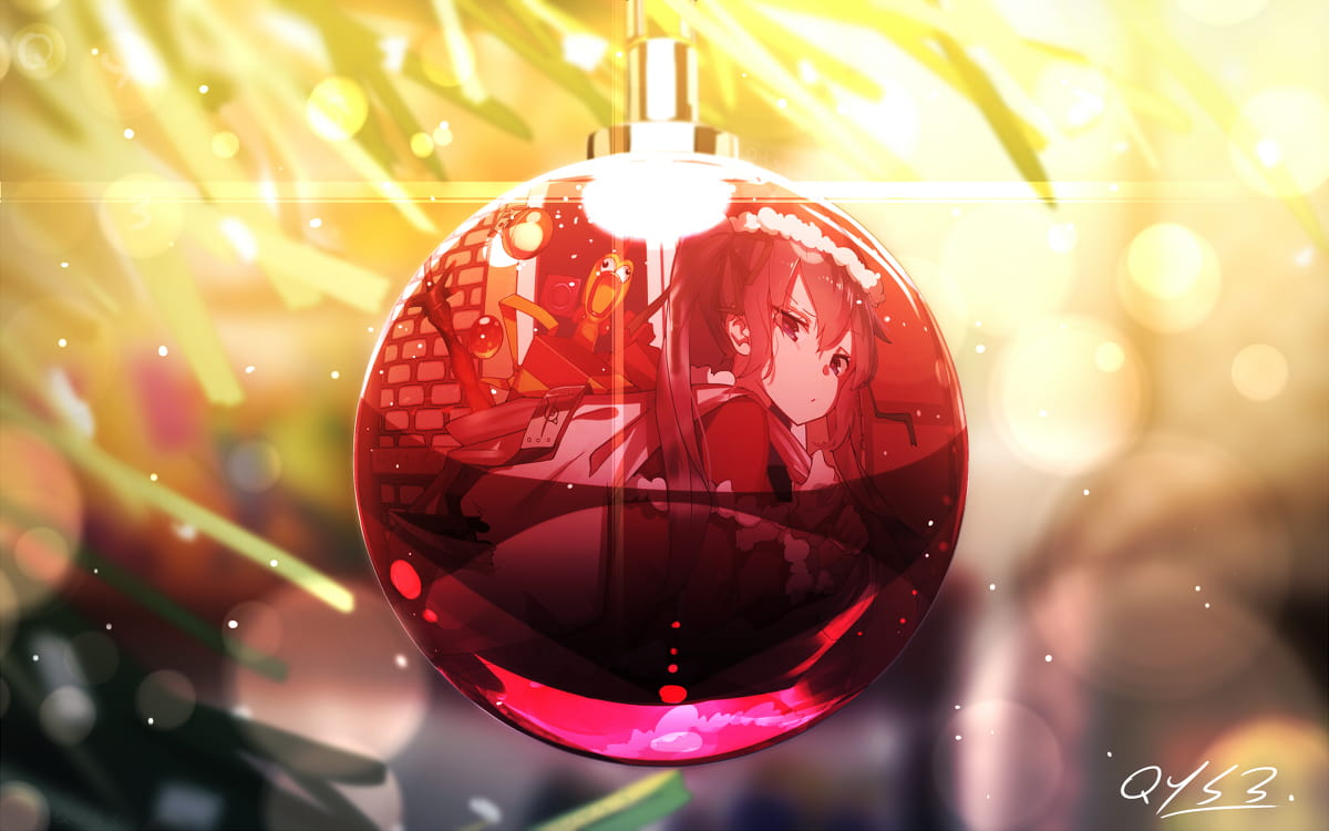 圣诞快乐 圣诞节萌娘萌图第二期(1)