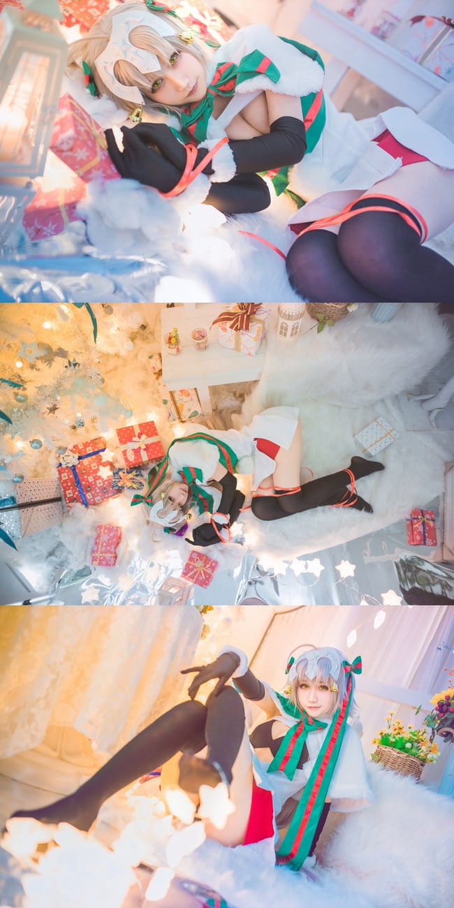FGO 贞德·Alter·Santa·Lily COS(1)