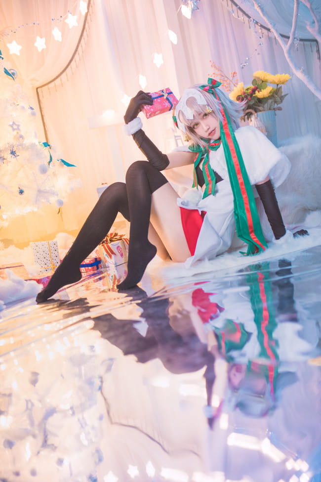 FGO 贞德·Alter·Santa·Lily COS(1)