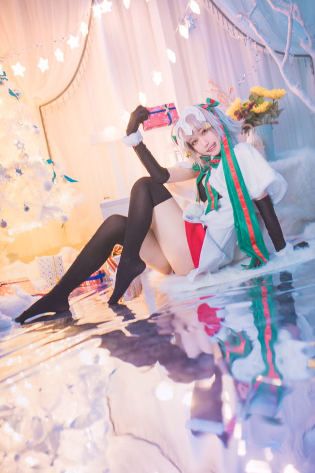 FGO 贞德·Alter·Santa·Lily COS(1)