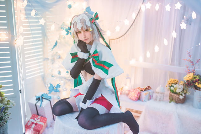 FGO 贞德·Alter·Santa·Lily COS(1)