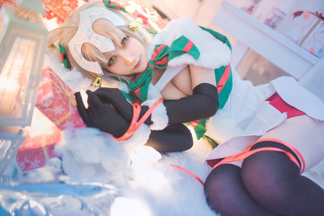 FGO 贞德·Alter·Santa·Lily COS(1)