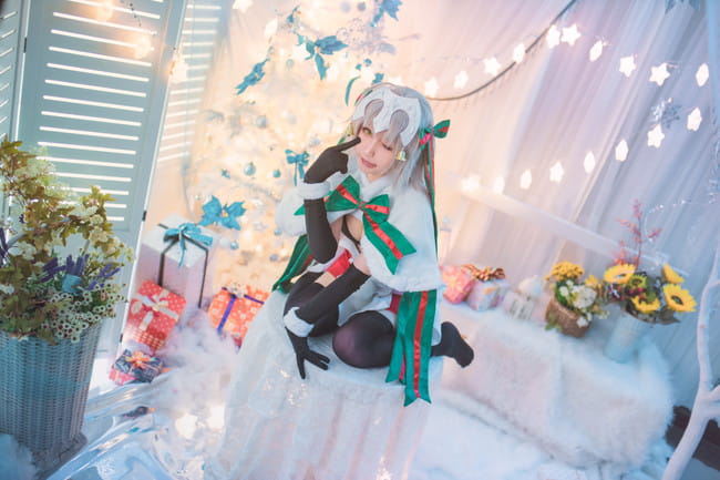 FGO 贞德·Alter·Santa·Lily COS(1)