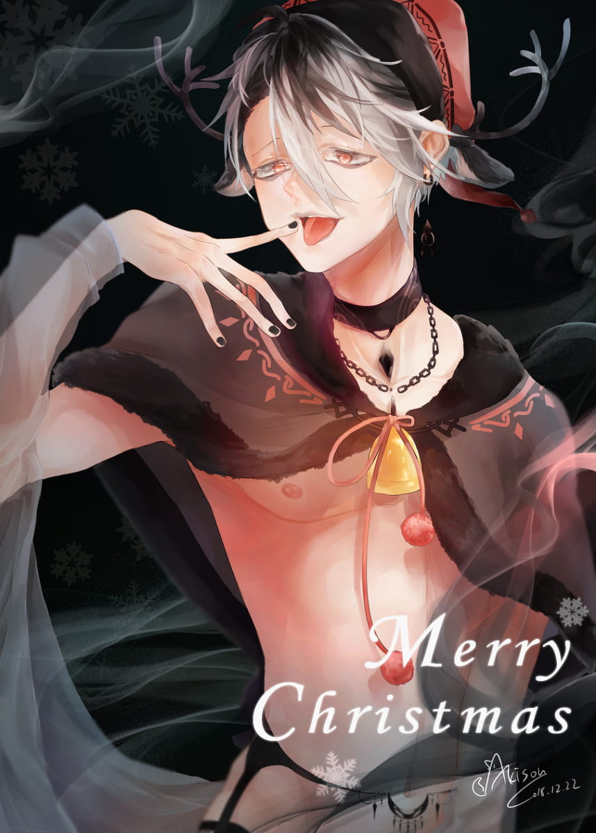 圣诞节萌娘手机壁纸特辑第二弹(1)