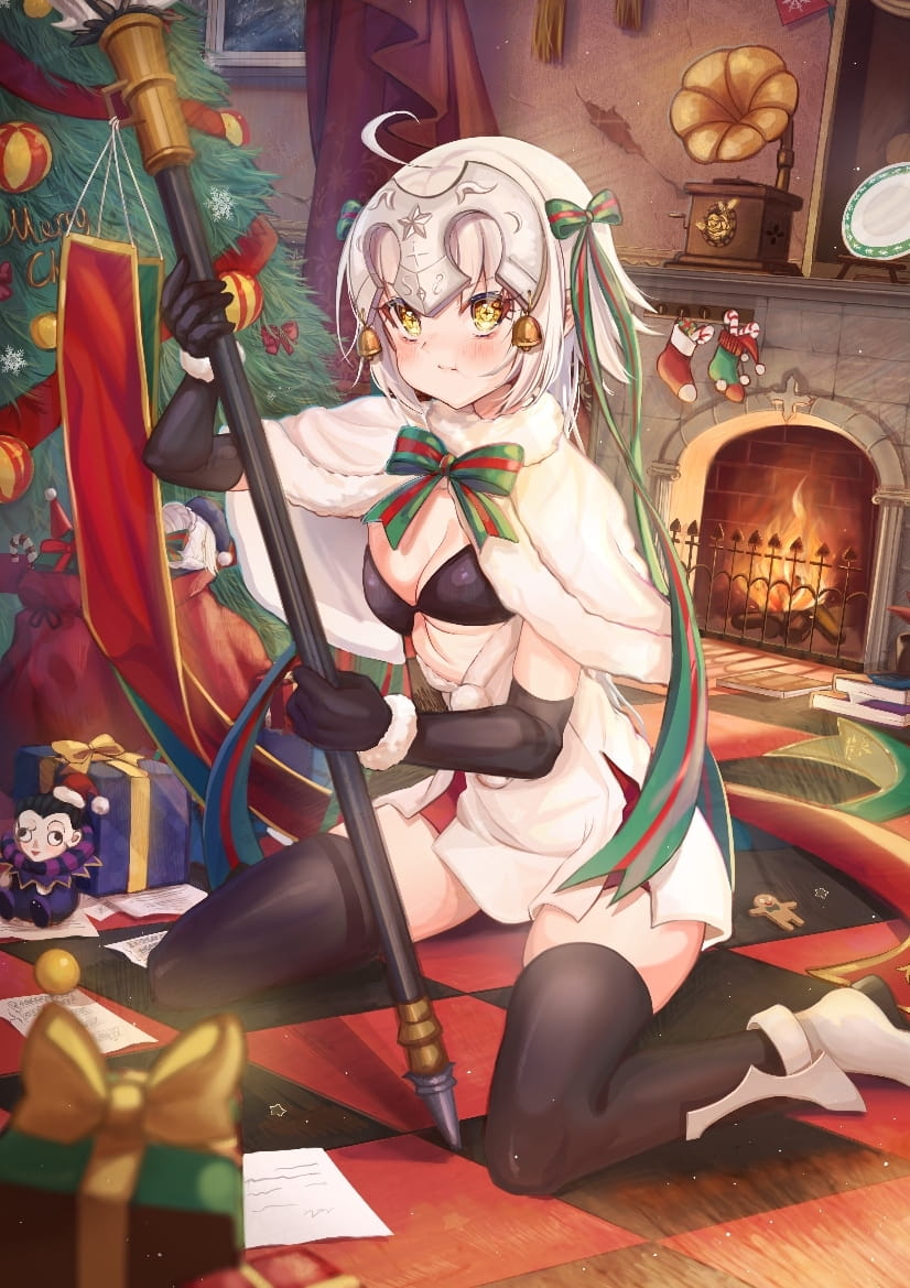 圣诞节萌娘手机壁纸特辑第二弹(1)