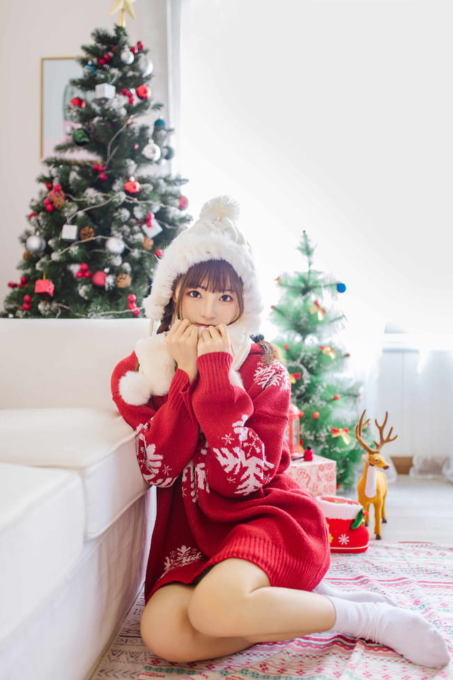 美少女圣诞写真~(1)