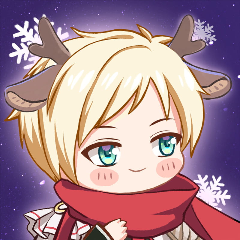 《圣诞圆舞曲萌化头像》 qq头像