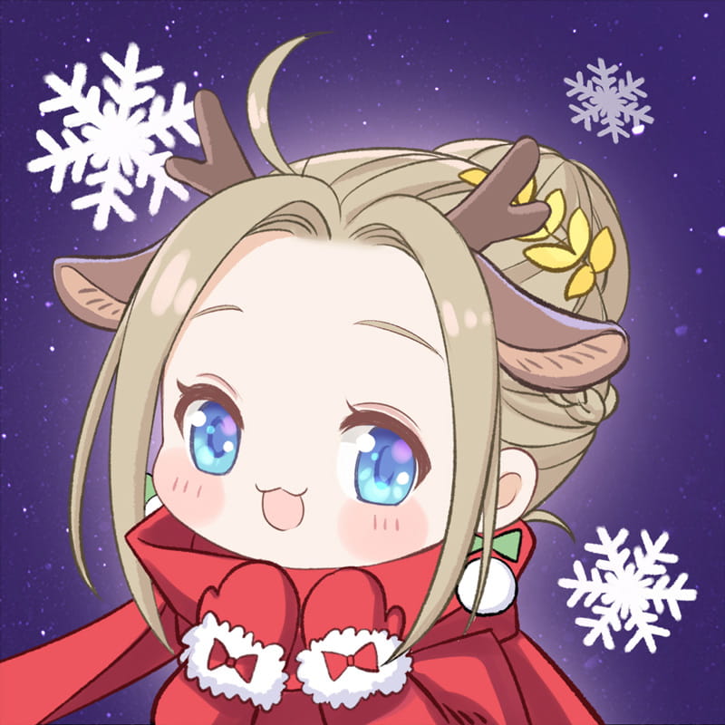 《圣诞圆舞曲萌化头像》 qq头像