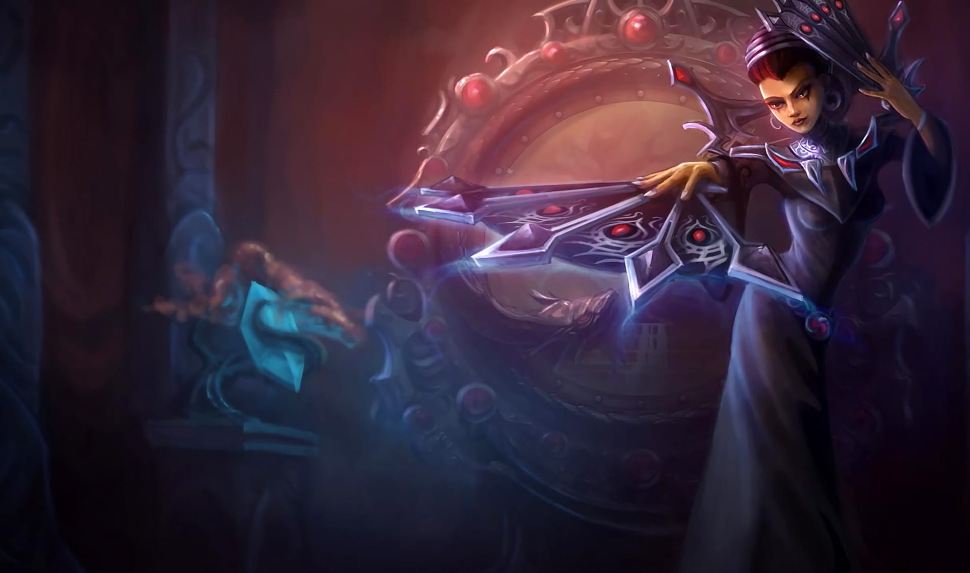 lol英雄联盟天启者卡尔玛动漫游戏高清无水印电脑壁纸(1)