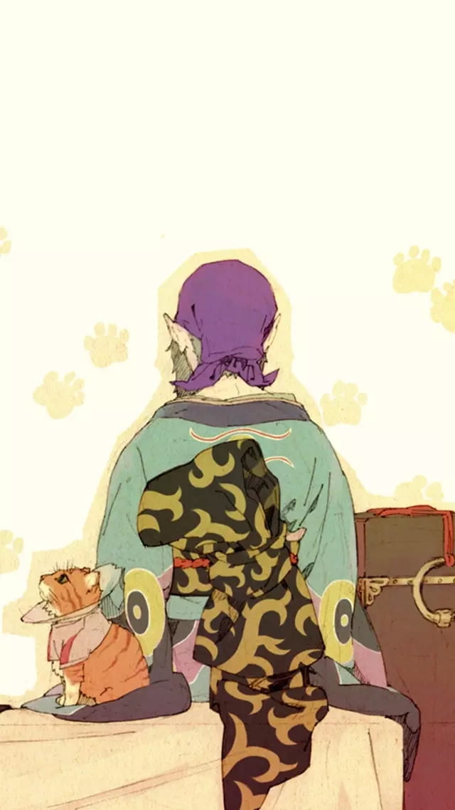 这里、跟那里，都是一样 怪化猫手机壁纸(1)