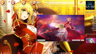 Windows7电脑萌化主题 Fate/EXTRA 尼禄