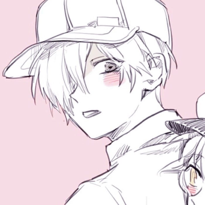 不是悠闲...她应该是不知情吧 工作细胞情侣头像