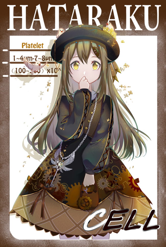 这是今日份的氧气~ 工作细胞手机壁纸(1)