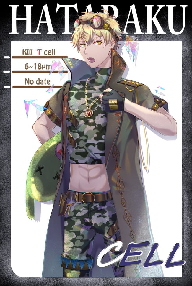 这是今日份的氧气~ 工作细胞手机壁纸(1)