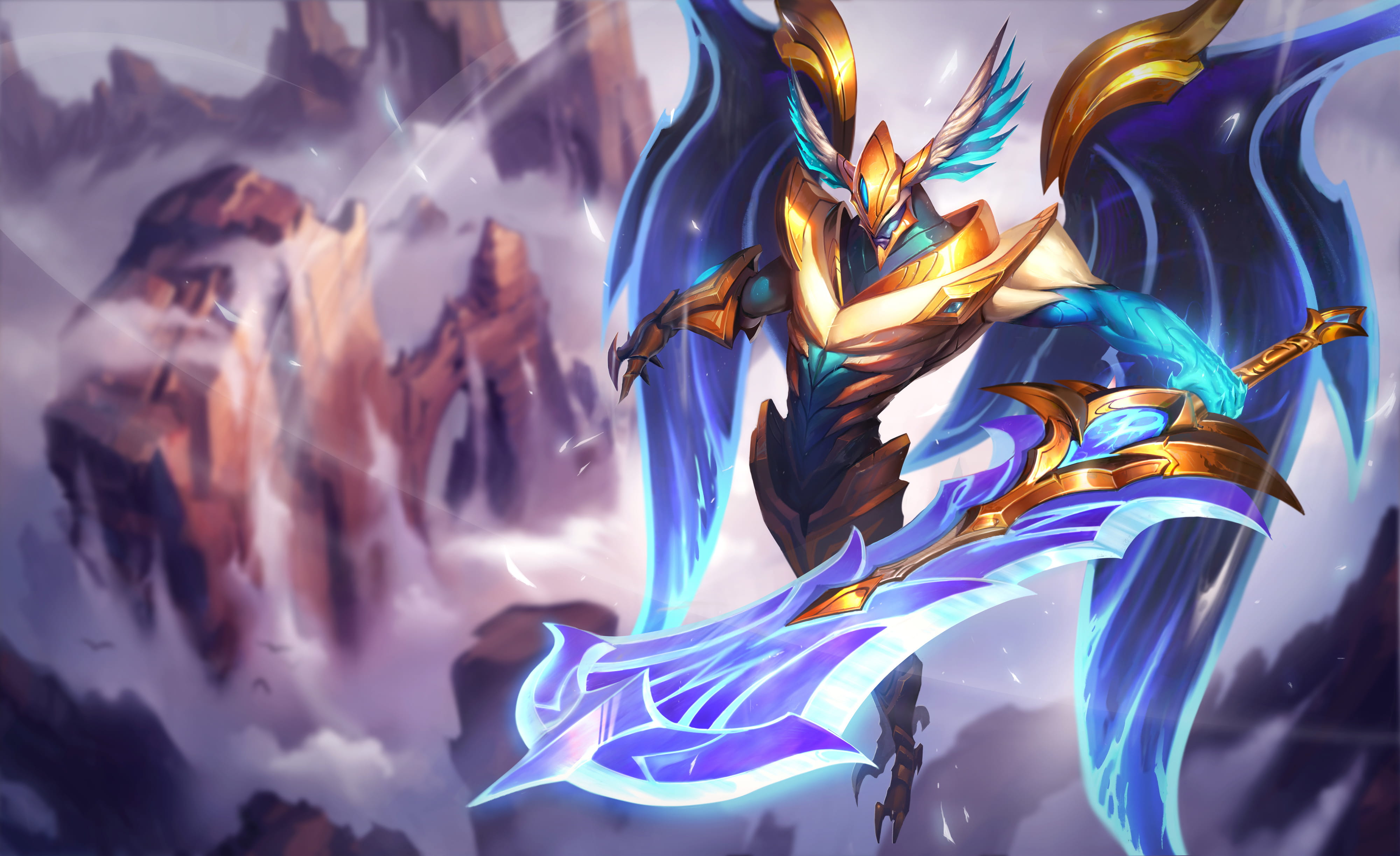 LOL英雄联盟暗裔剑魔亚托克斯全皮肤高清无水印原画下载(1)