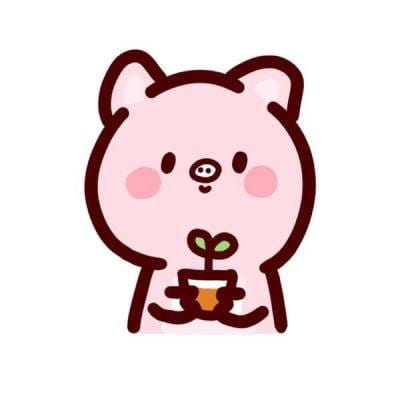 可爱的猪猪头像
