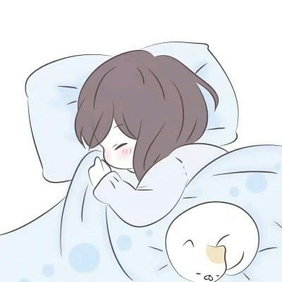 情侣头像 我们一人一半